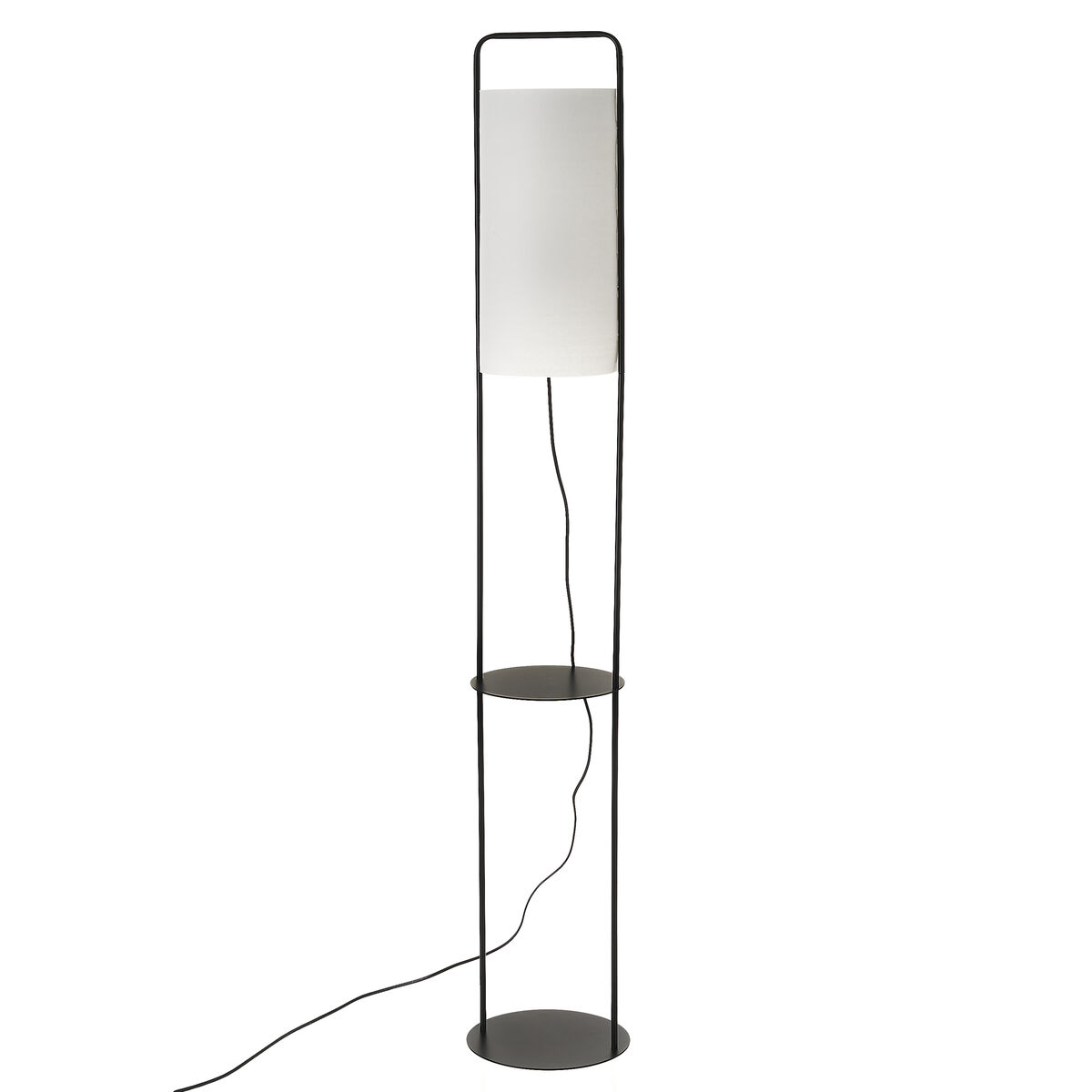Bordslampa Svart Metall 60 W 220-240 V 22 x 22 x 150 cm - 5