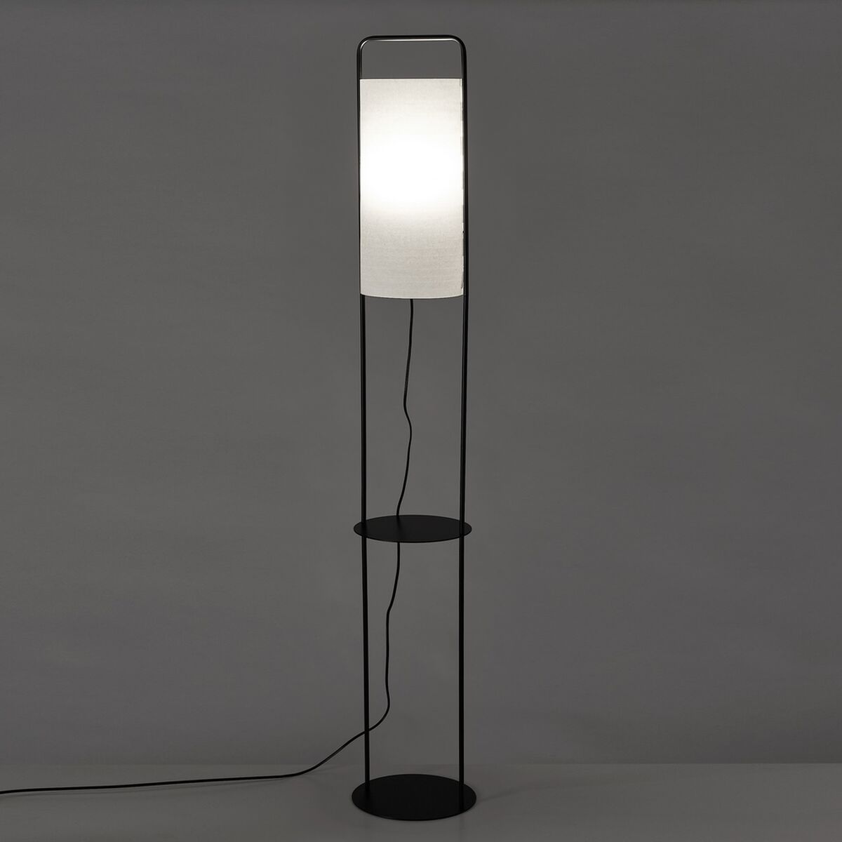 Bordslampa Svart Metall 60 W 220-240 V 22 x 22 x 150 cm - 3