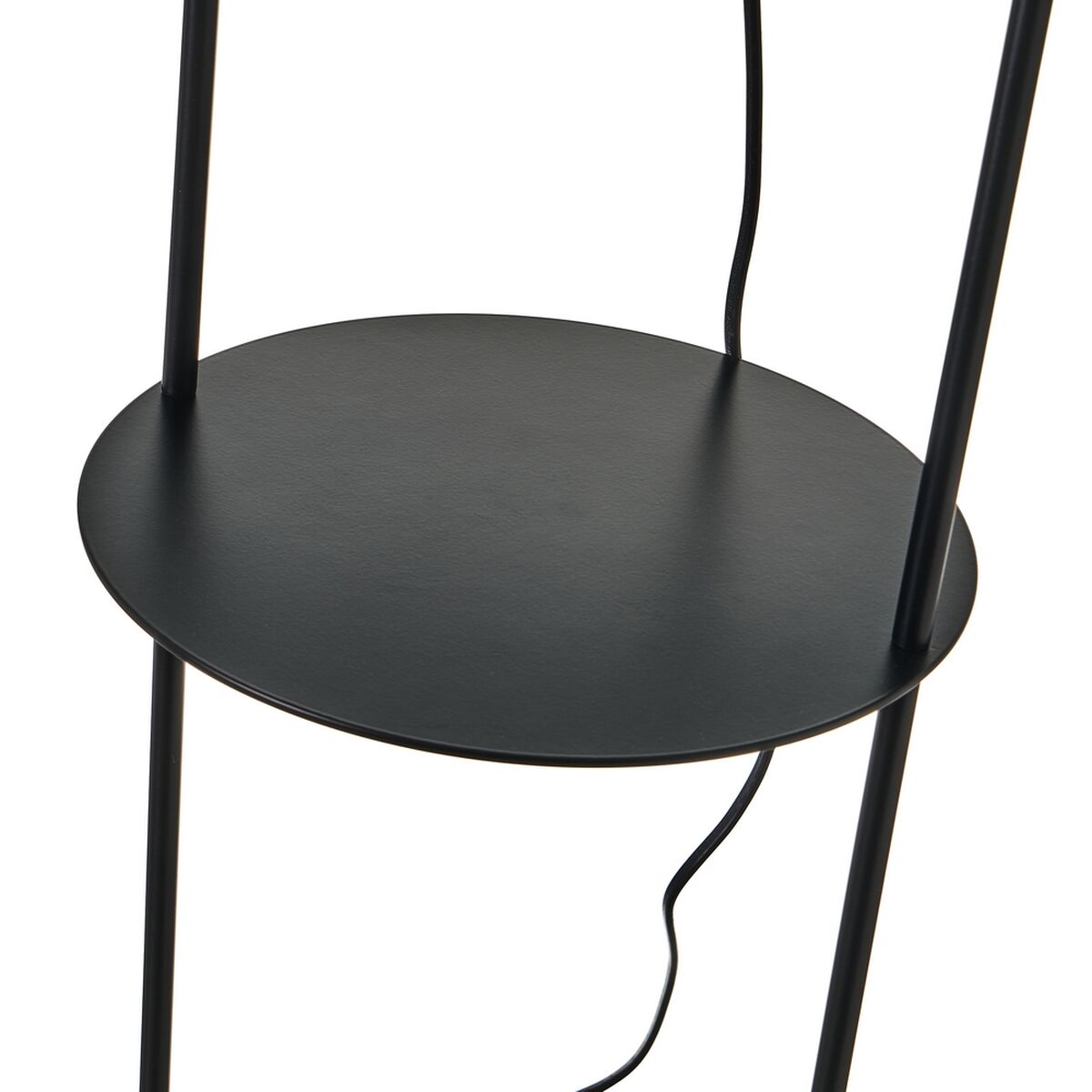 Bordslampa Svart Metall 60 W 220-240 V 22 x 22 x 150 cm - 7