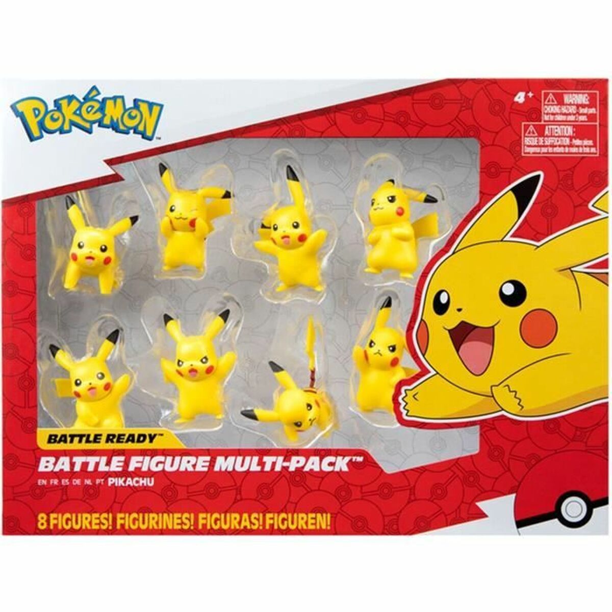 Sats med figurer Pokémon Battle Ready! Pikachu - 6
