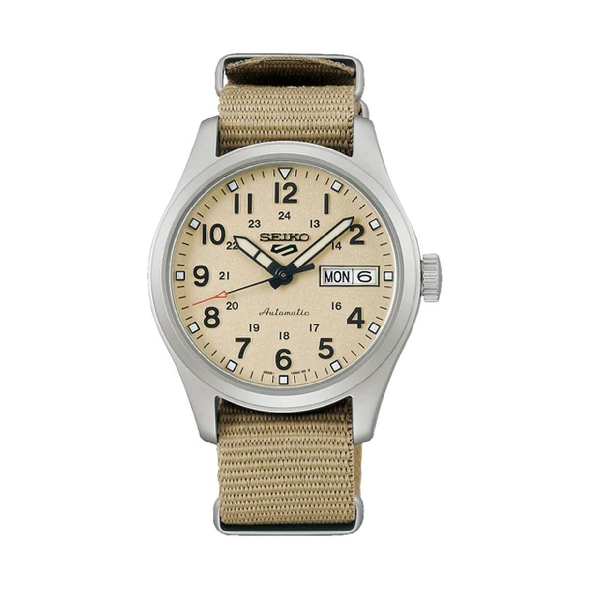 Herrklocka Seiko SRPJ83K1 Beige - 4