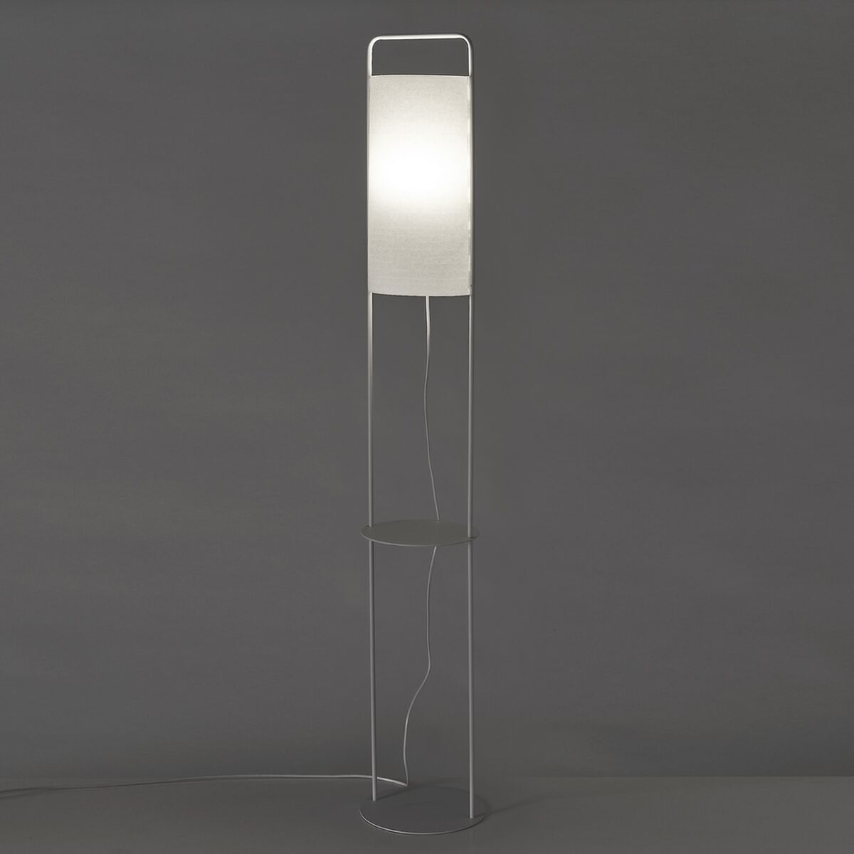 Bordslampa Vit Metall 60 W 220-240 V 22 x 22 x 150 cm - 5