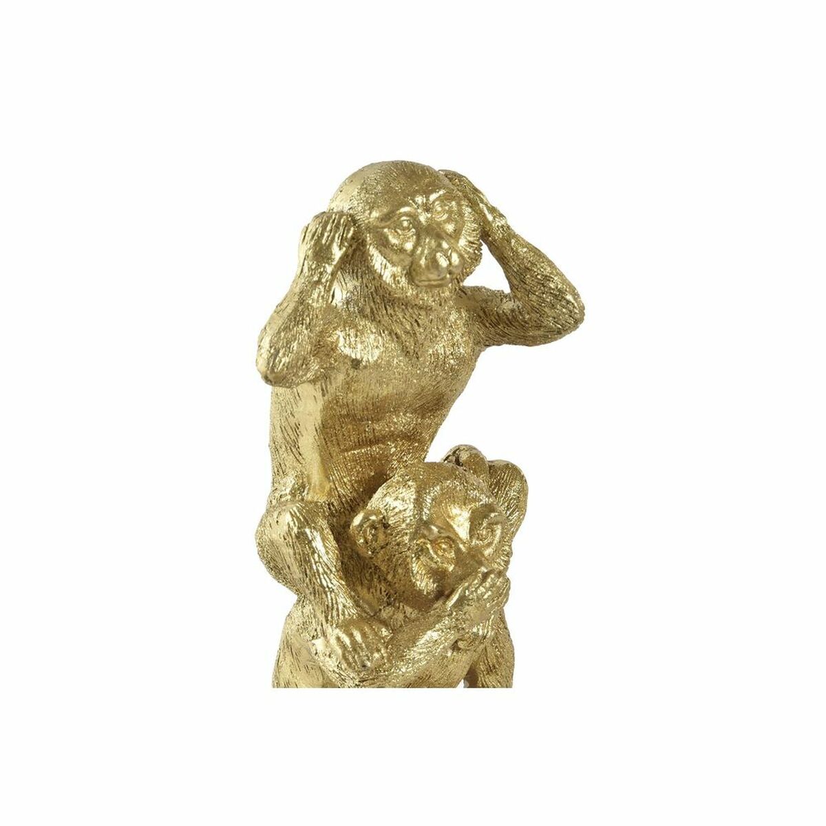 Prydnadsfigur DKD Home Decor Gyllene Overaller 9 x 7 x 25 cm - 6