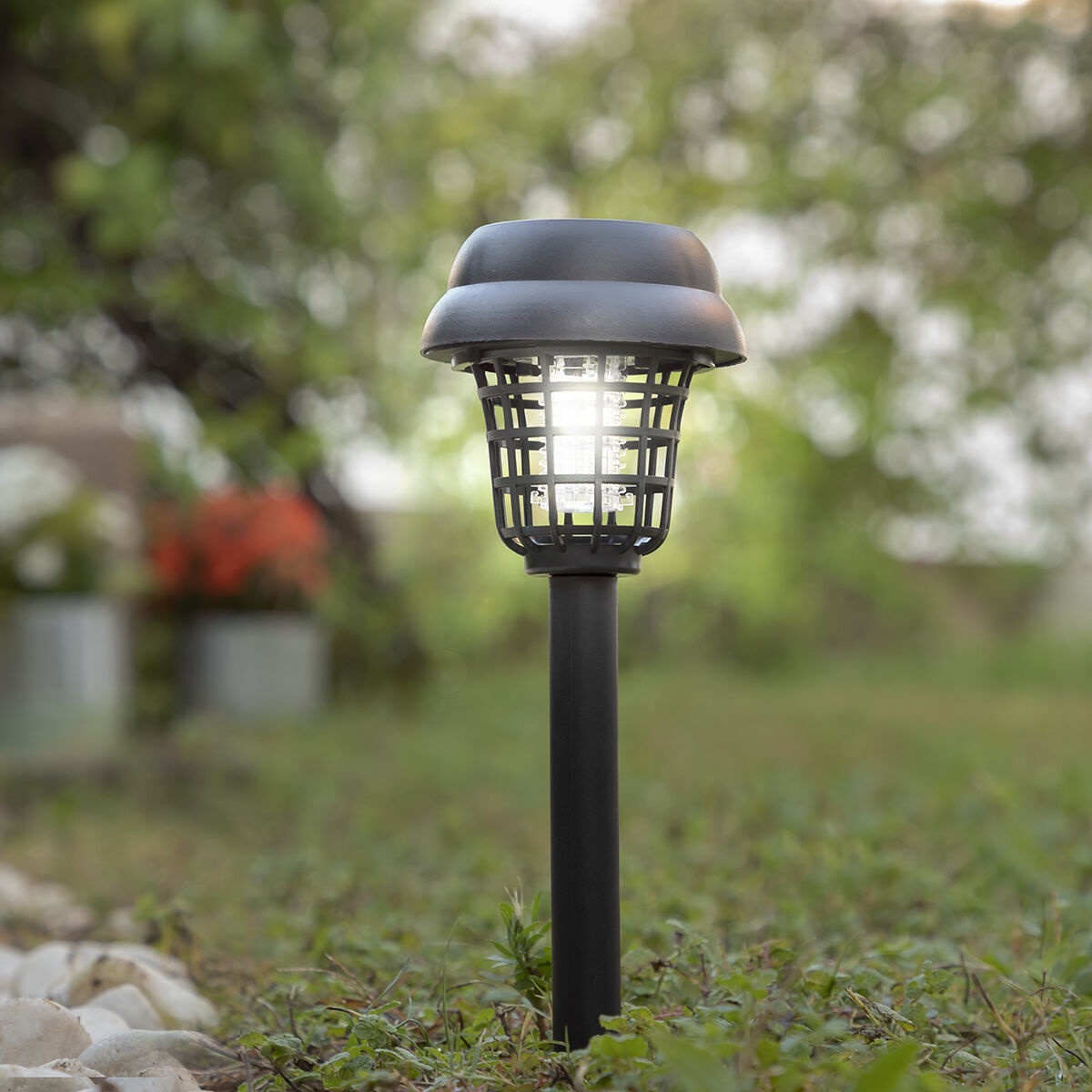 Myggdödande Solar Garden Lamp Garlam InnovaGoods - 7