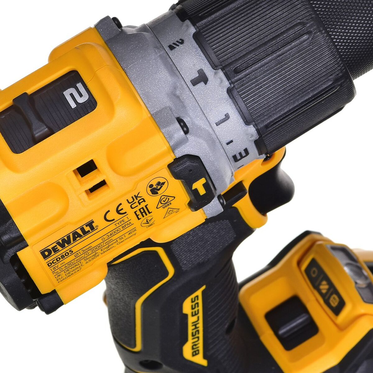 Elektrisk skruvmejsel Dewalt DCD805P2T 90 nm - 5