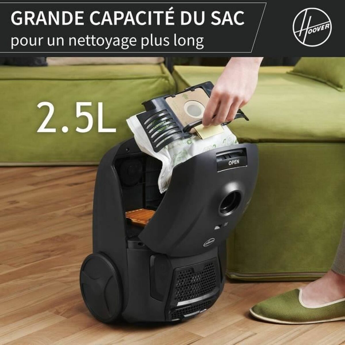 Utsug Hoover HE120PET 011 Svart Grå 700 W - 4