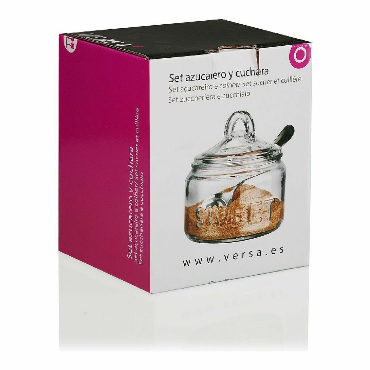 Sockerströare Versa Svart (2 antal) (Renoverade A) - 3