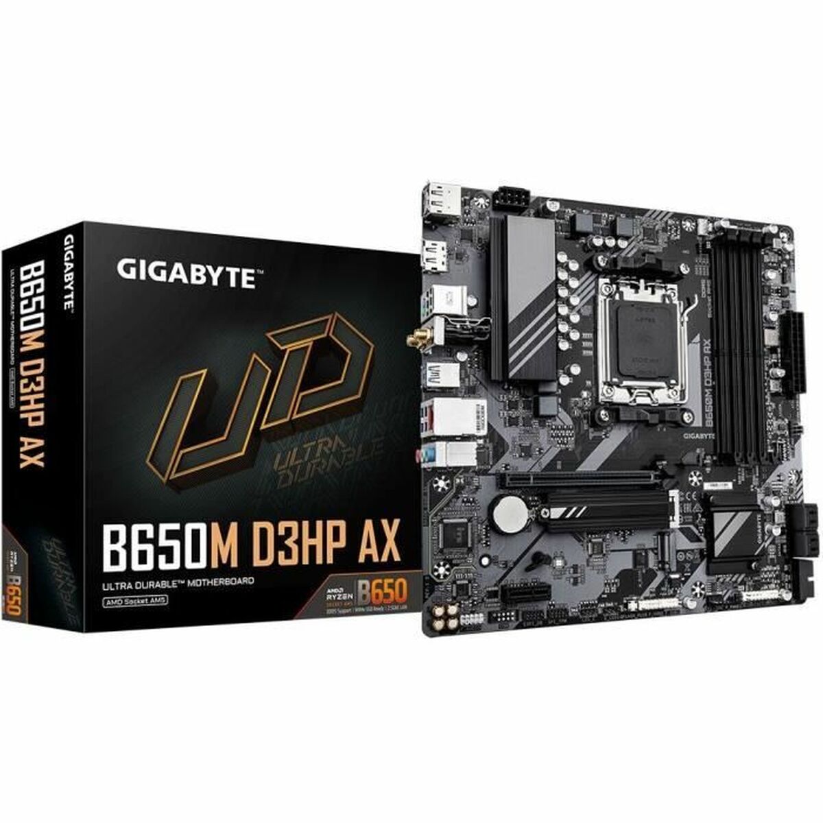Moderkort Gigabyte AMD AM5 AMD AMD B650 - 2