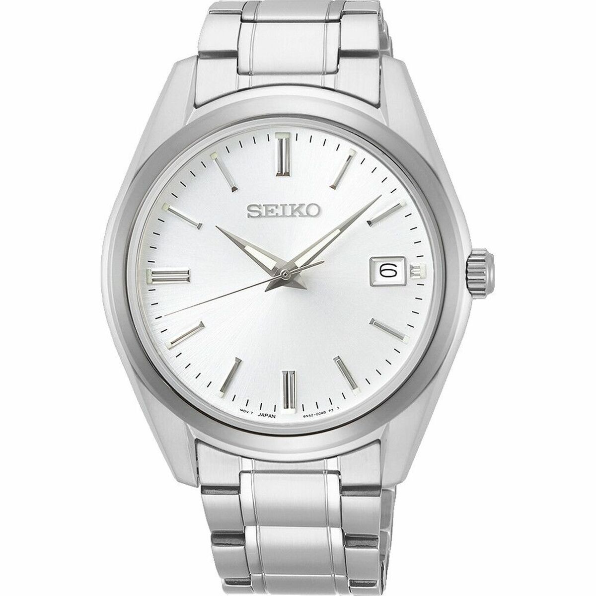 Herrklocka Seiko SUR307P1 Silvrig (Ø 40 mm)