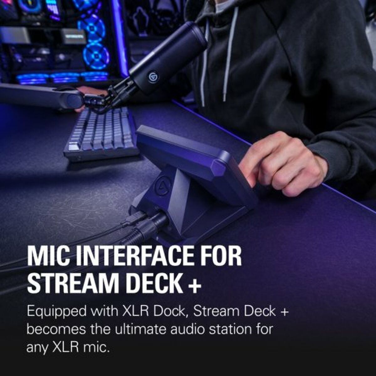 Mikrofon Elgato Stream Deck + Svart - 2
