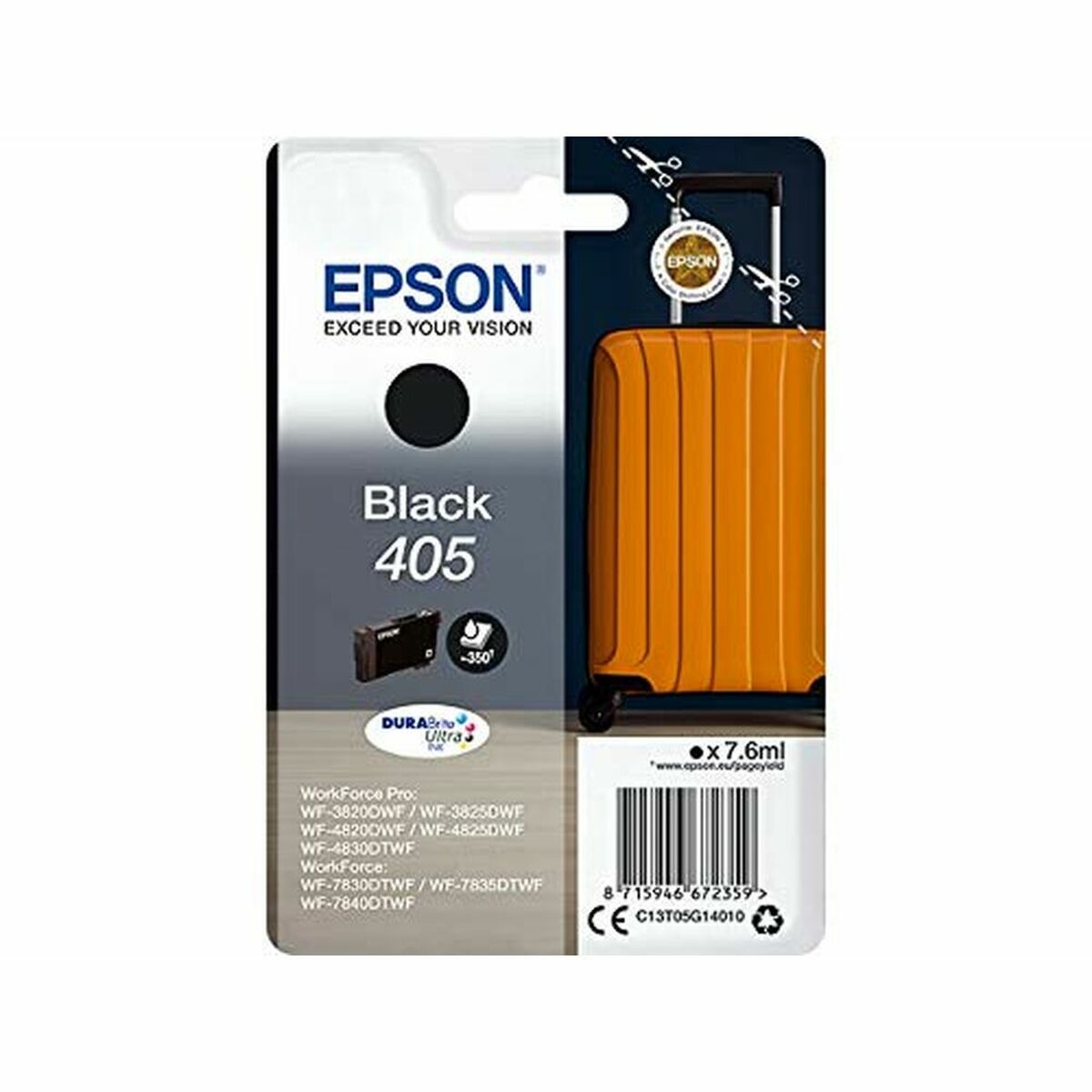 Original Bläckpatron Epson C13T05G14010 Svart - 2
