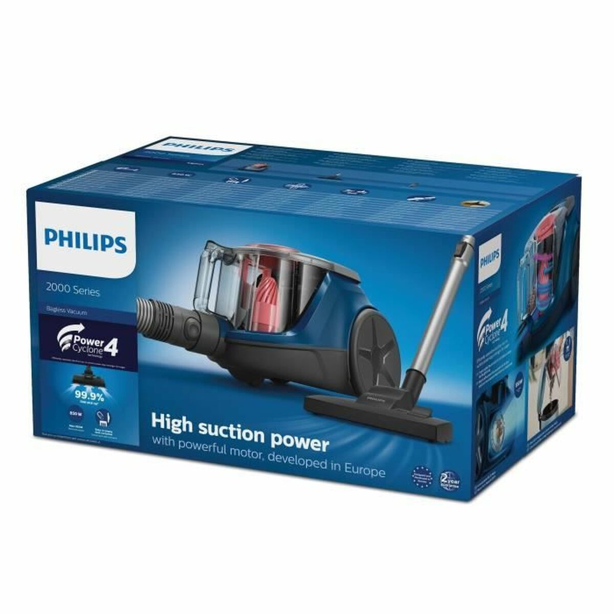 Sladdlös Dammsugare Philips Svart 850 W - 5