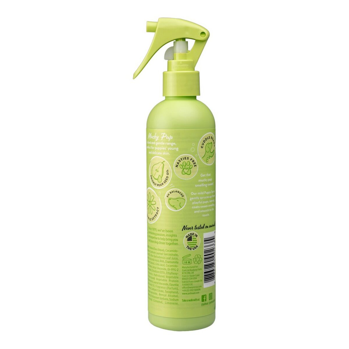 Deodorantspray Pet Head Mucky Pup Hund Päron Barn (300 ml) - 8