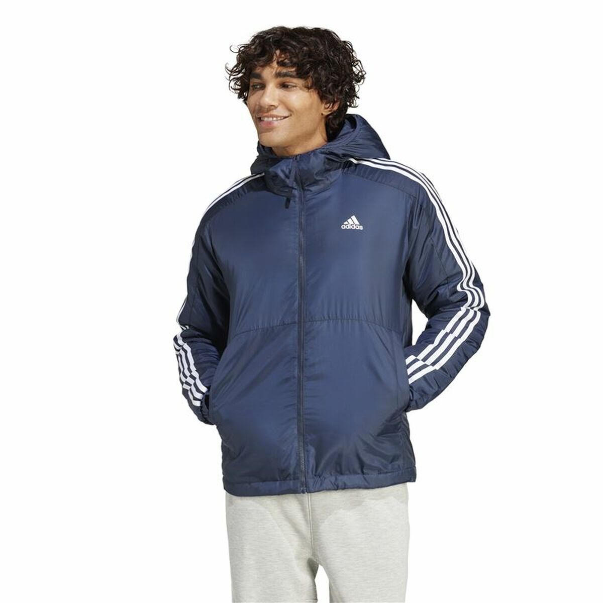 Träningsjacka Herr Adidas Essentials Blå - 2