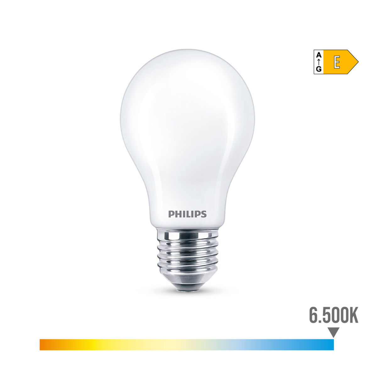LED-lampa Philips E 8,5 W E27 1055 lm Ø 6 x 10,4 cm (6500 K) - 8