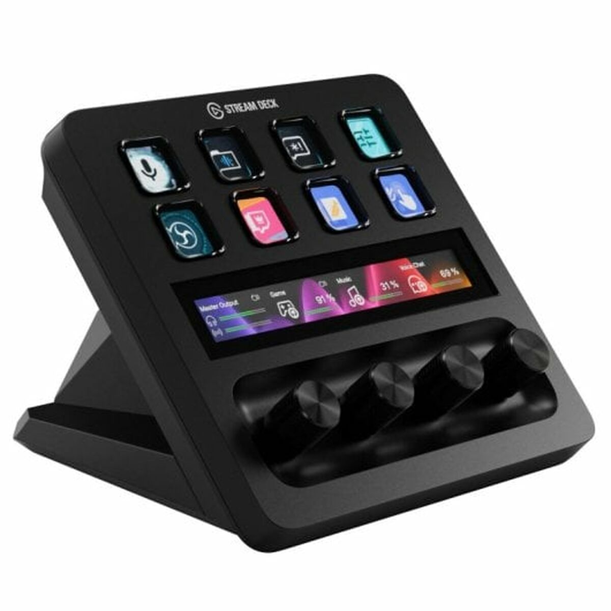 Ljudgränssnitt Elgato Stream Deck Svart