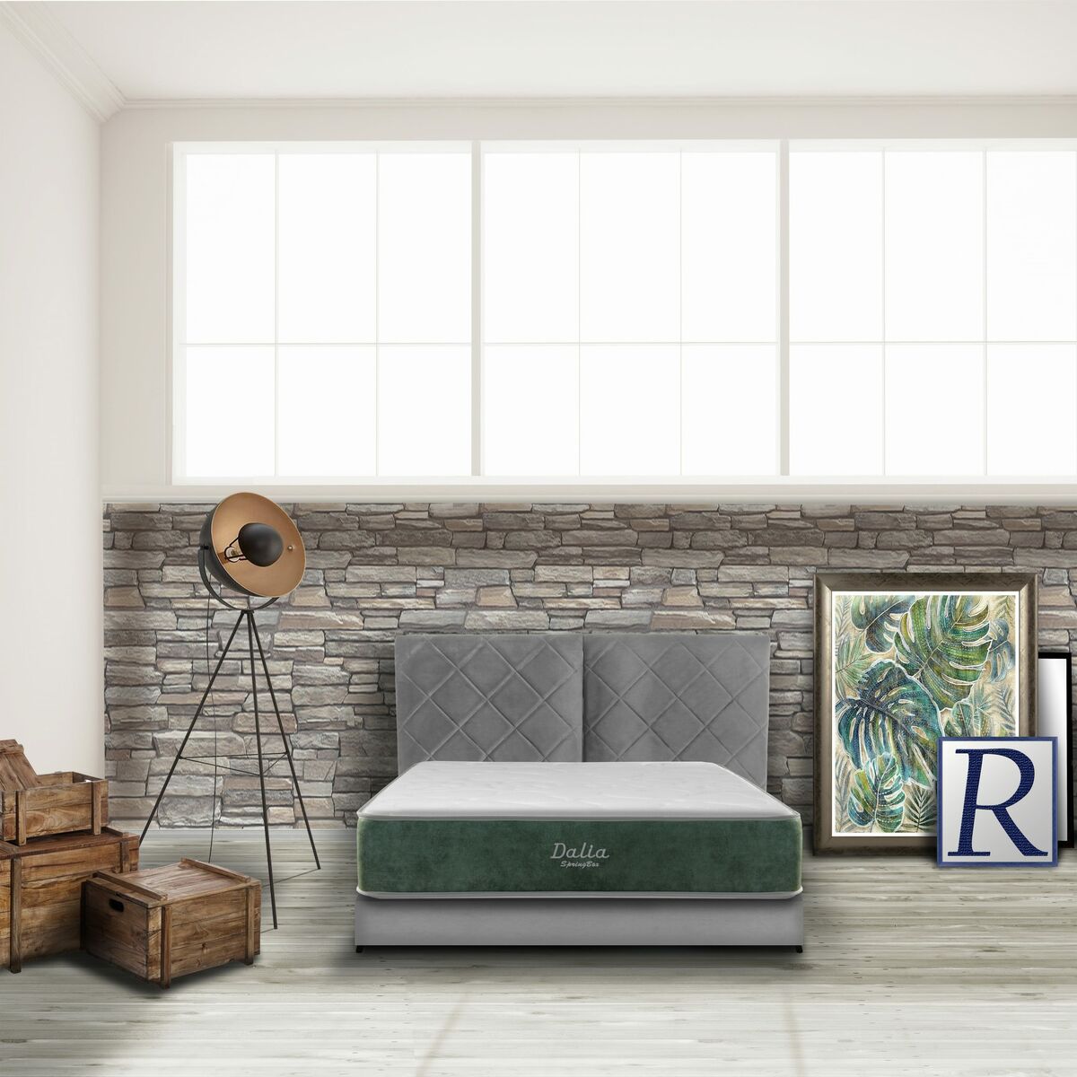 Viskoelastisk Madrass Drakefor Dalia 150 x 190 cm - 2