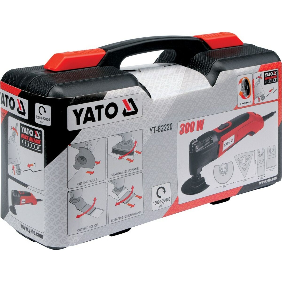 Multiverktyg Yato YT-82220 300 W - 6