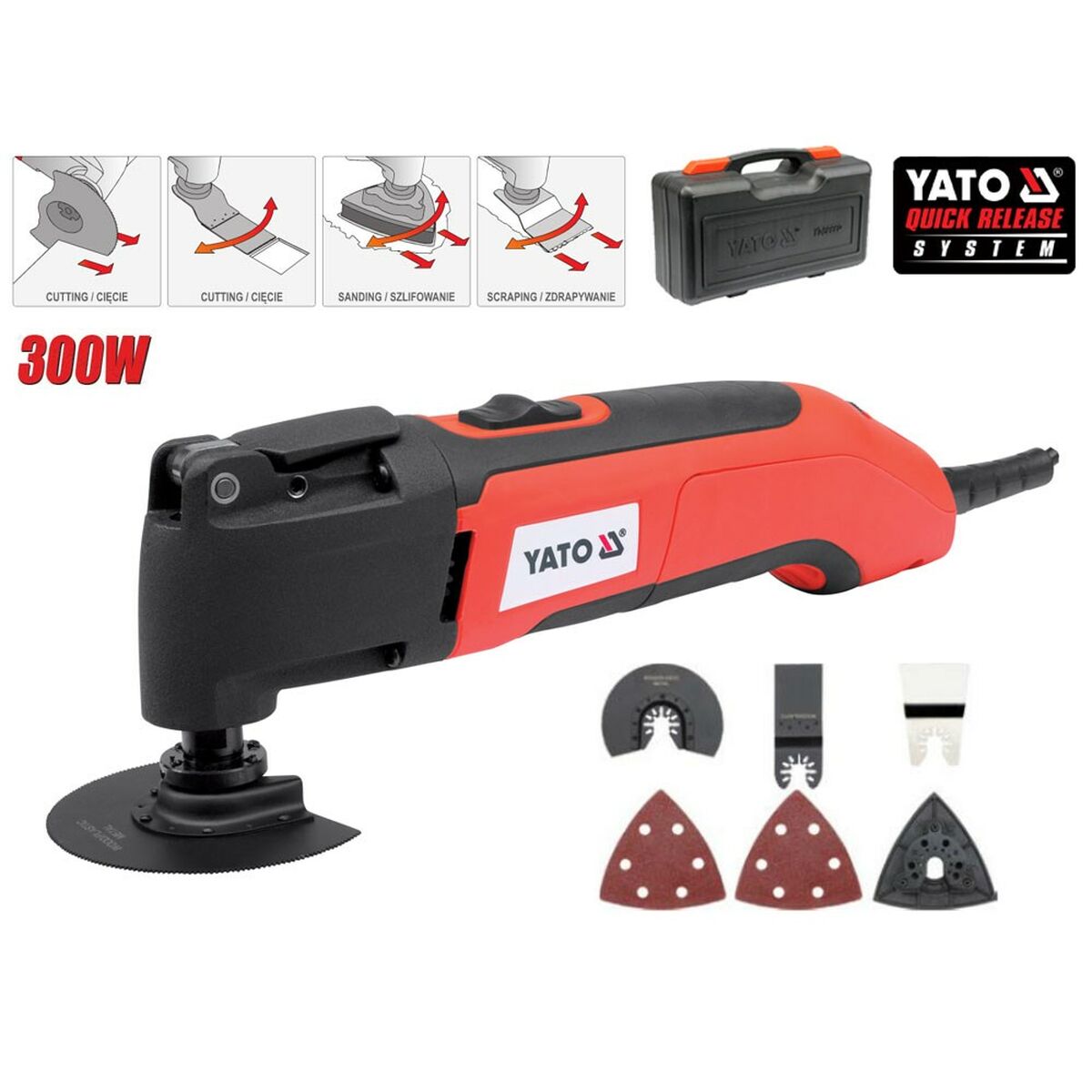 Multiverktyg Yato YT-82220 300 W - 2