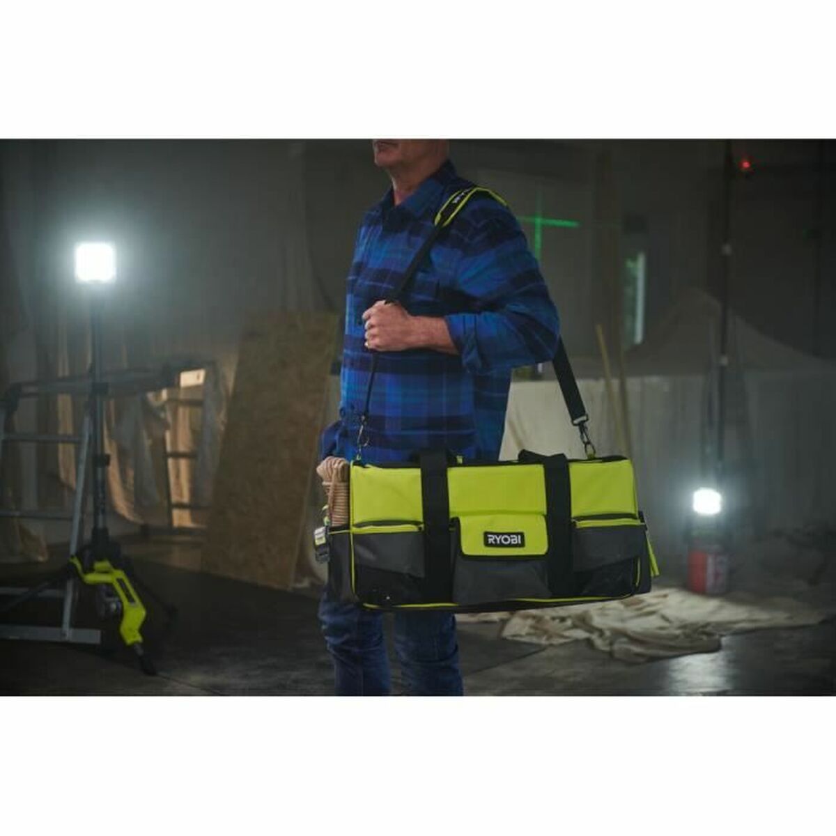Axelväska Ryobi Svart - 2
