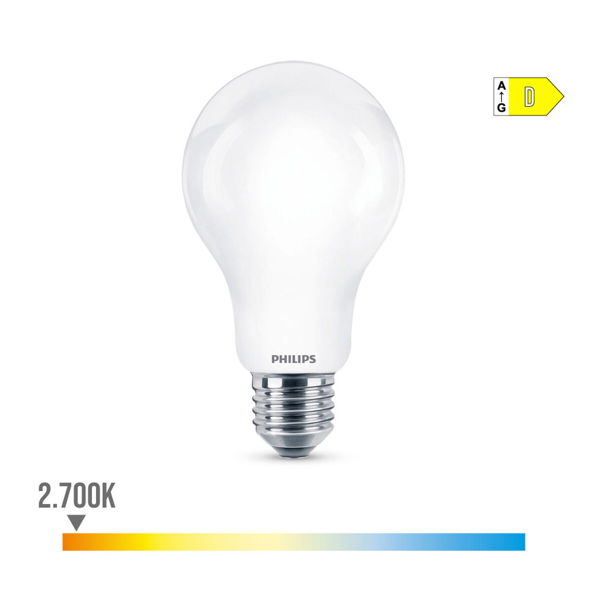 LED-lampa Philips D 120 W 13 W E27 2000 Lm 7 x 12 cm (2700 K) - 7