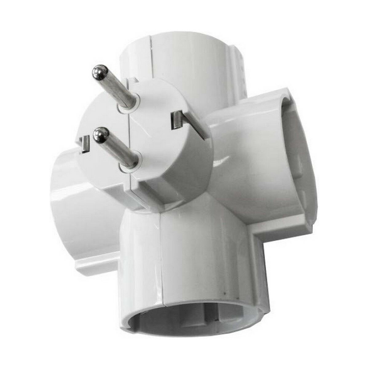 Plugg adapter EDM E40066 Termoplast 2400 W 250 V 16 A Fyrfaldig - 2