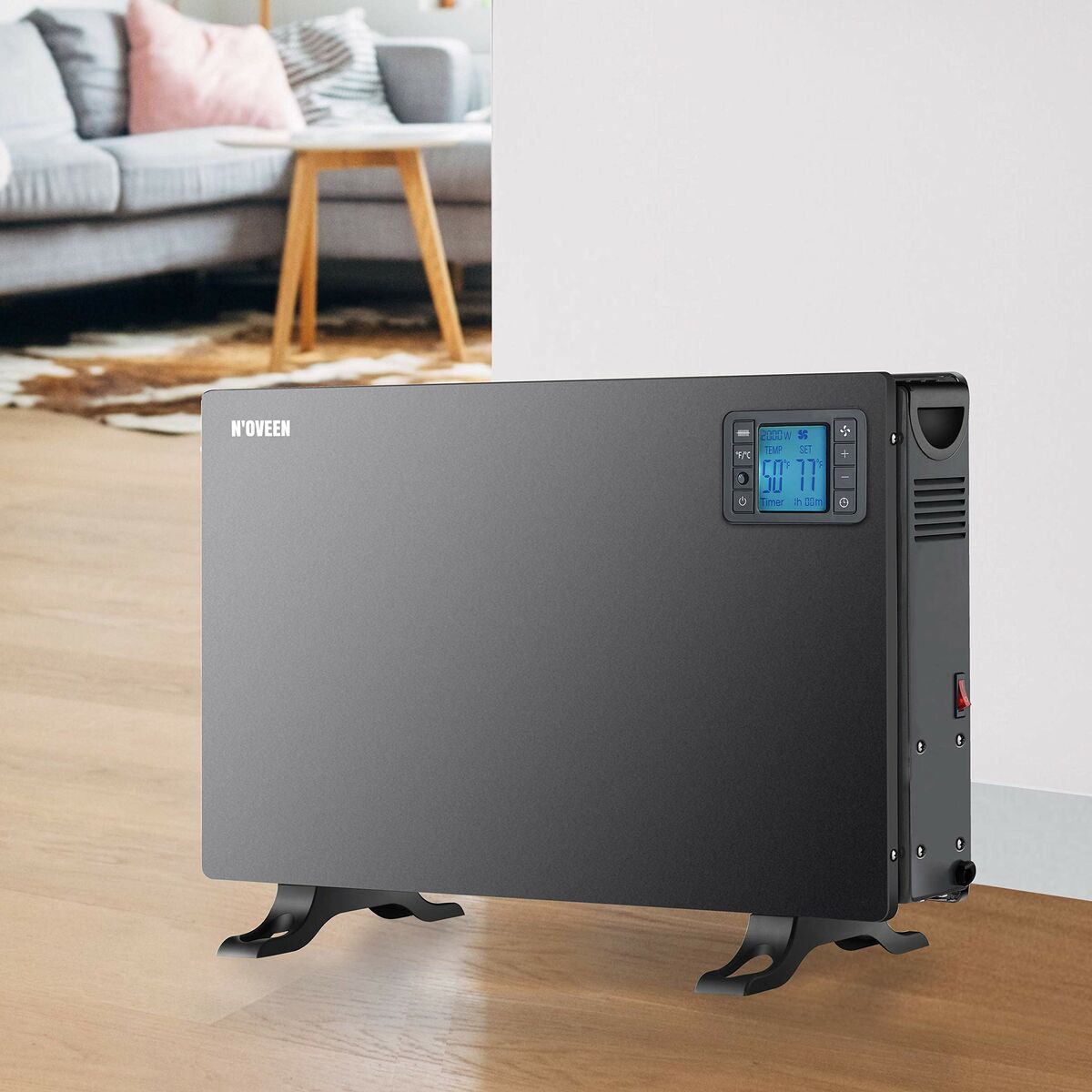 Värmeelement N'oveen CH7100 Svart 2000 W - 3
