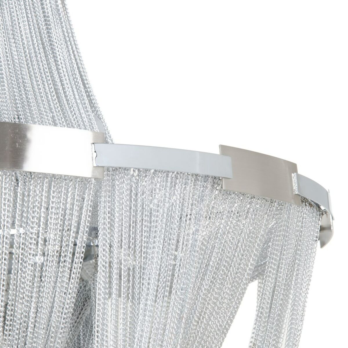 Taklampa 80 x 80 x 120 cm Metall Silver - 4