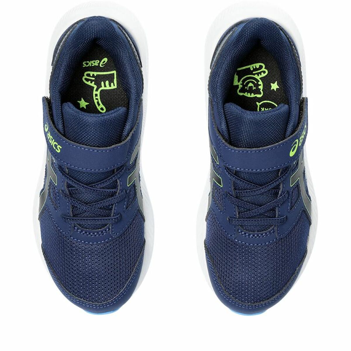 Löparskor, Barn Asics Jolt 4 Ps Blå Svart - 4