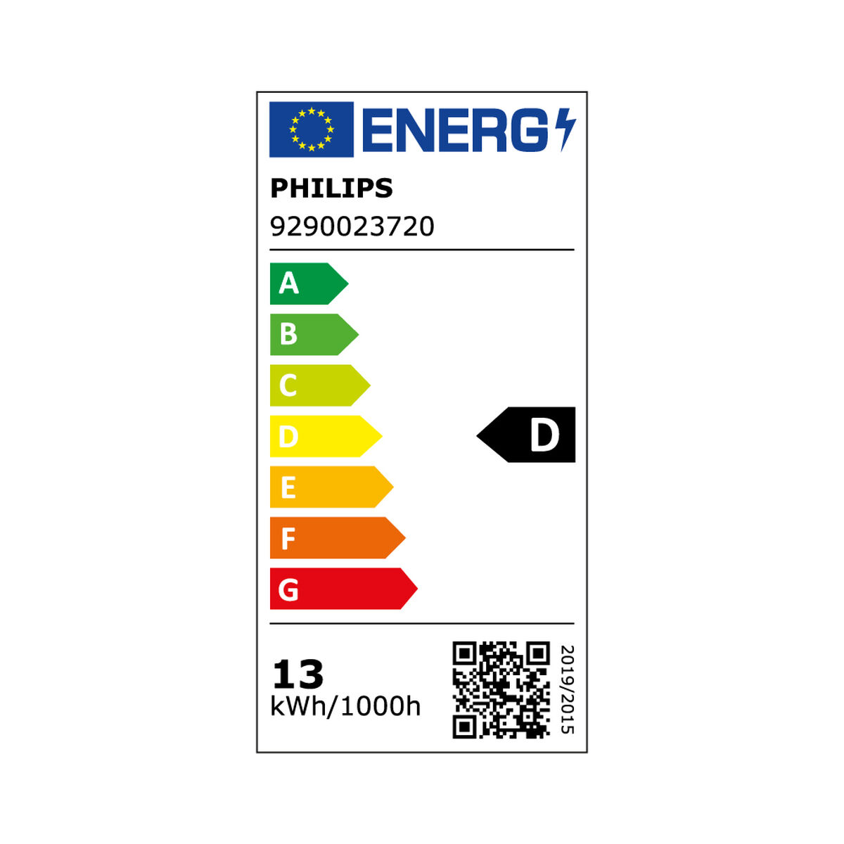 LED-lampa Philips D 120 W 13 W E27 2000 Lm 7 x 12 cm (6500 K) - 6