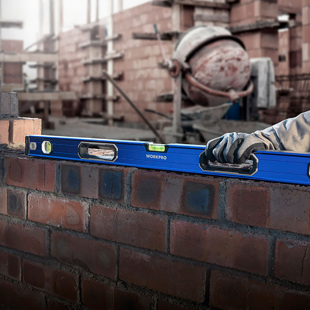 Vattenpass Workpro Aluminium 60 cm Magnetic - 14