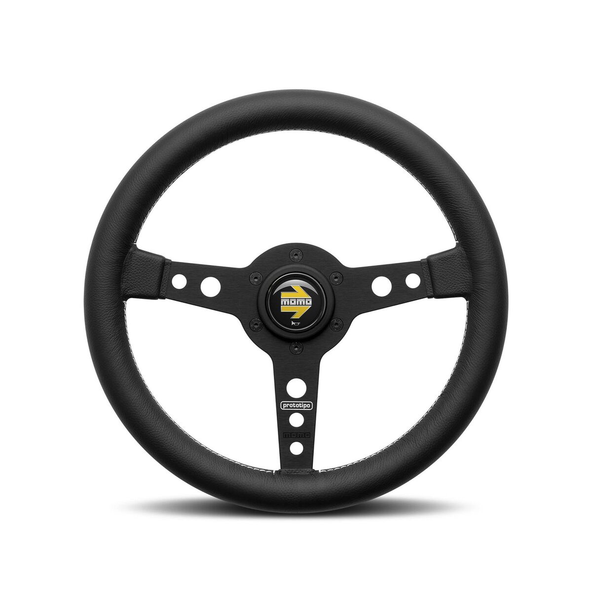 Racing-ratt MOMO MOMVPRO370BLKBR Svart