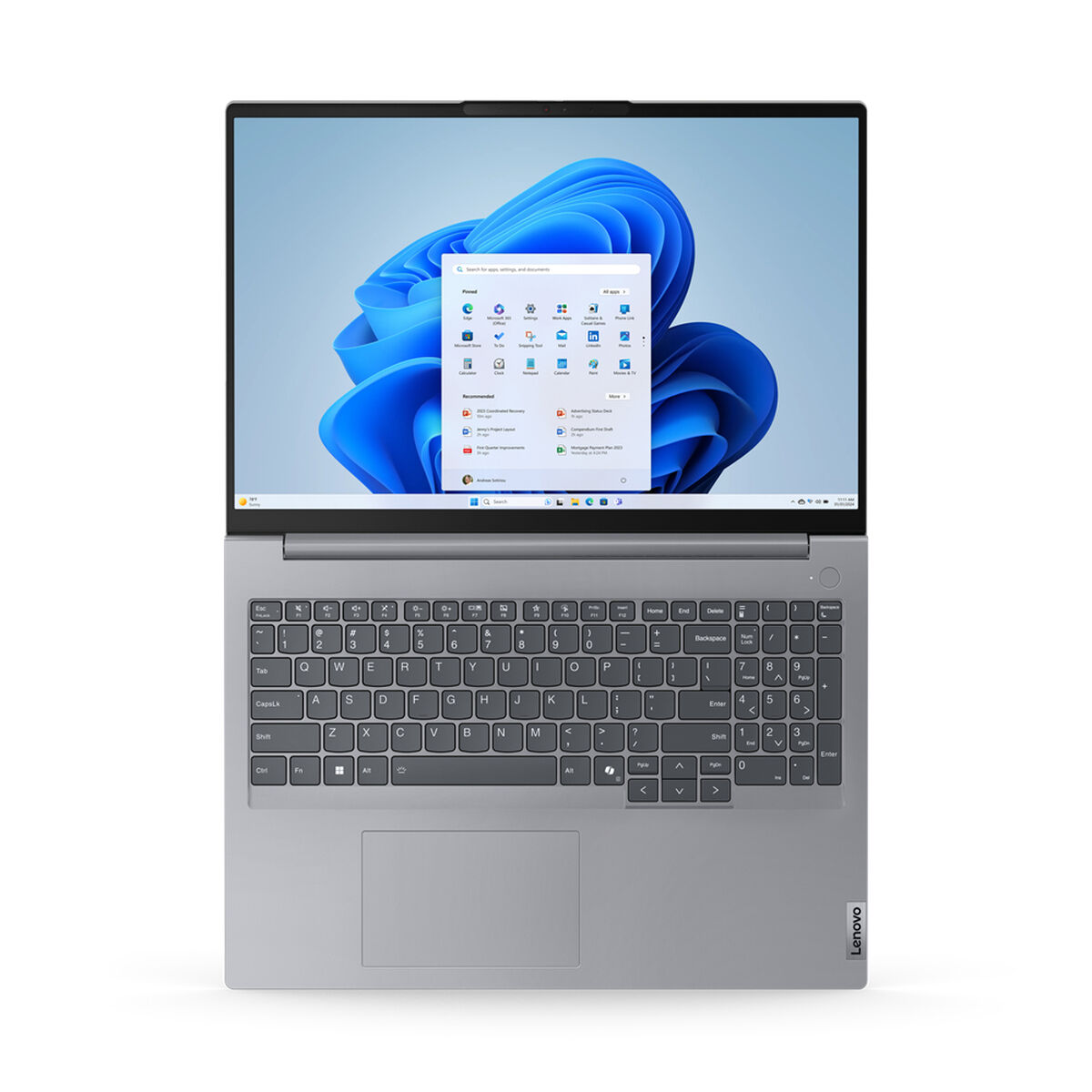 Bärbar dator Lenovo ThinkBook 16 Qwerty Spanska - 7