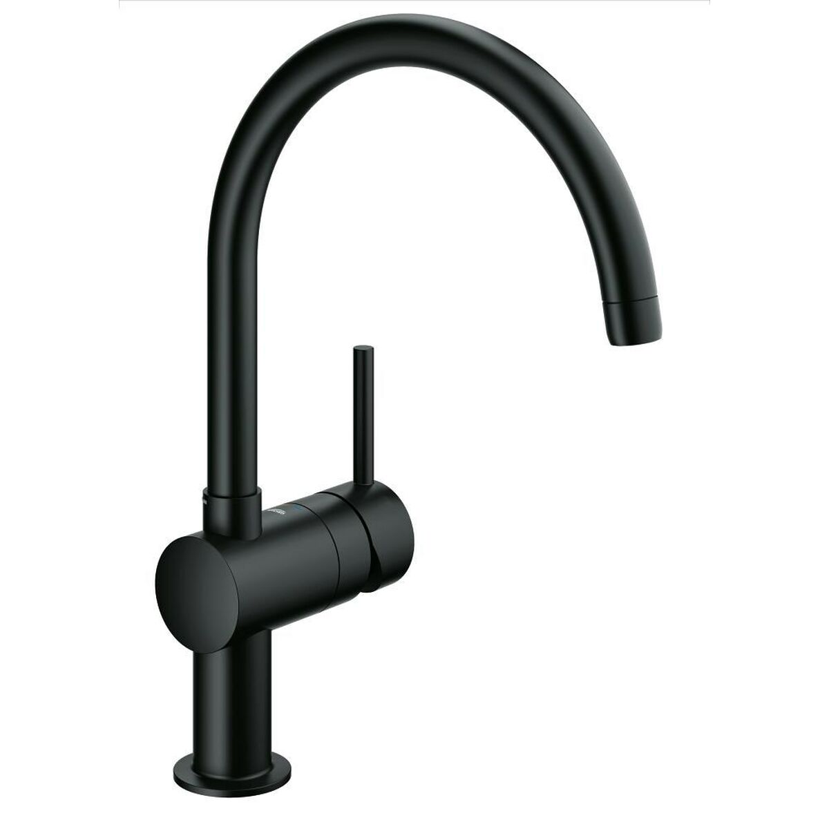 Blandare Grohe 32917KS0 Svart Metall Rektangulär