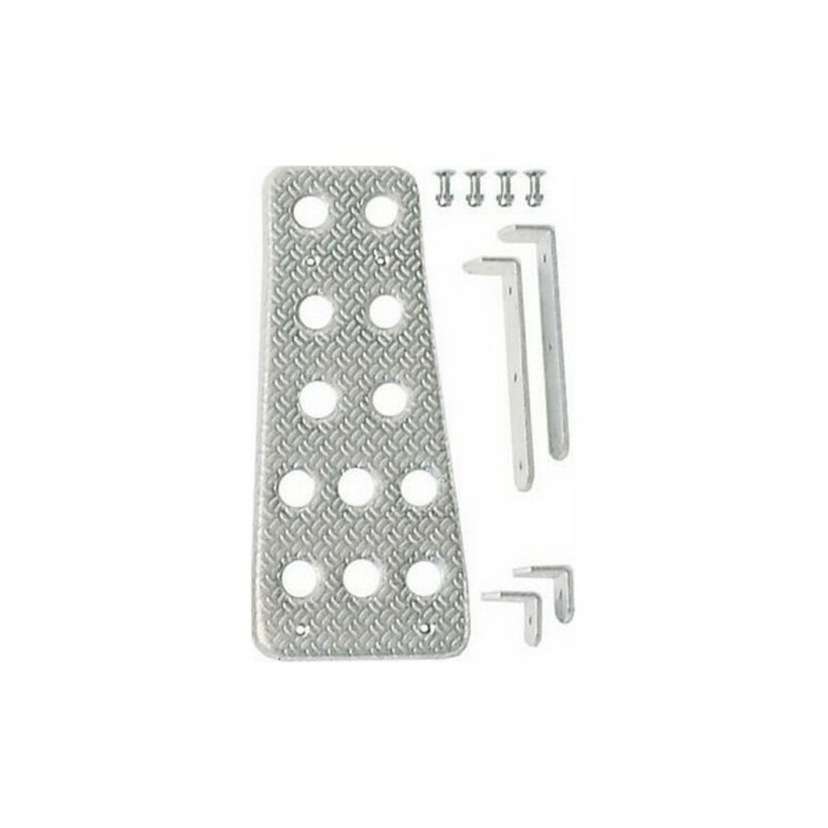 Fotpall Sparco 03780AN Aluminium - 5