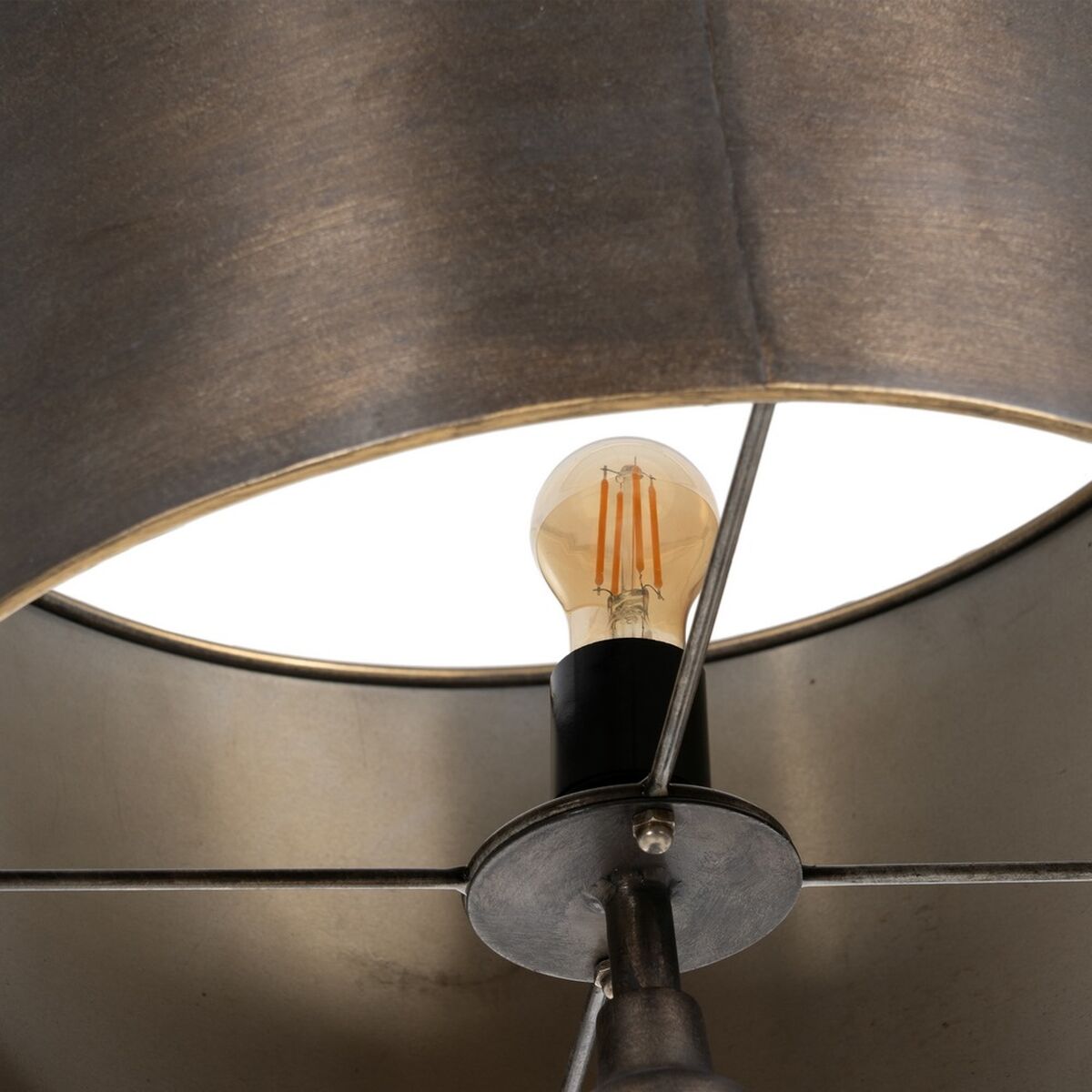Golvlampa Gyllene 40 x 40 x 168 cm - 4
