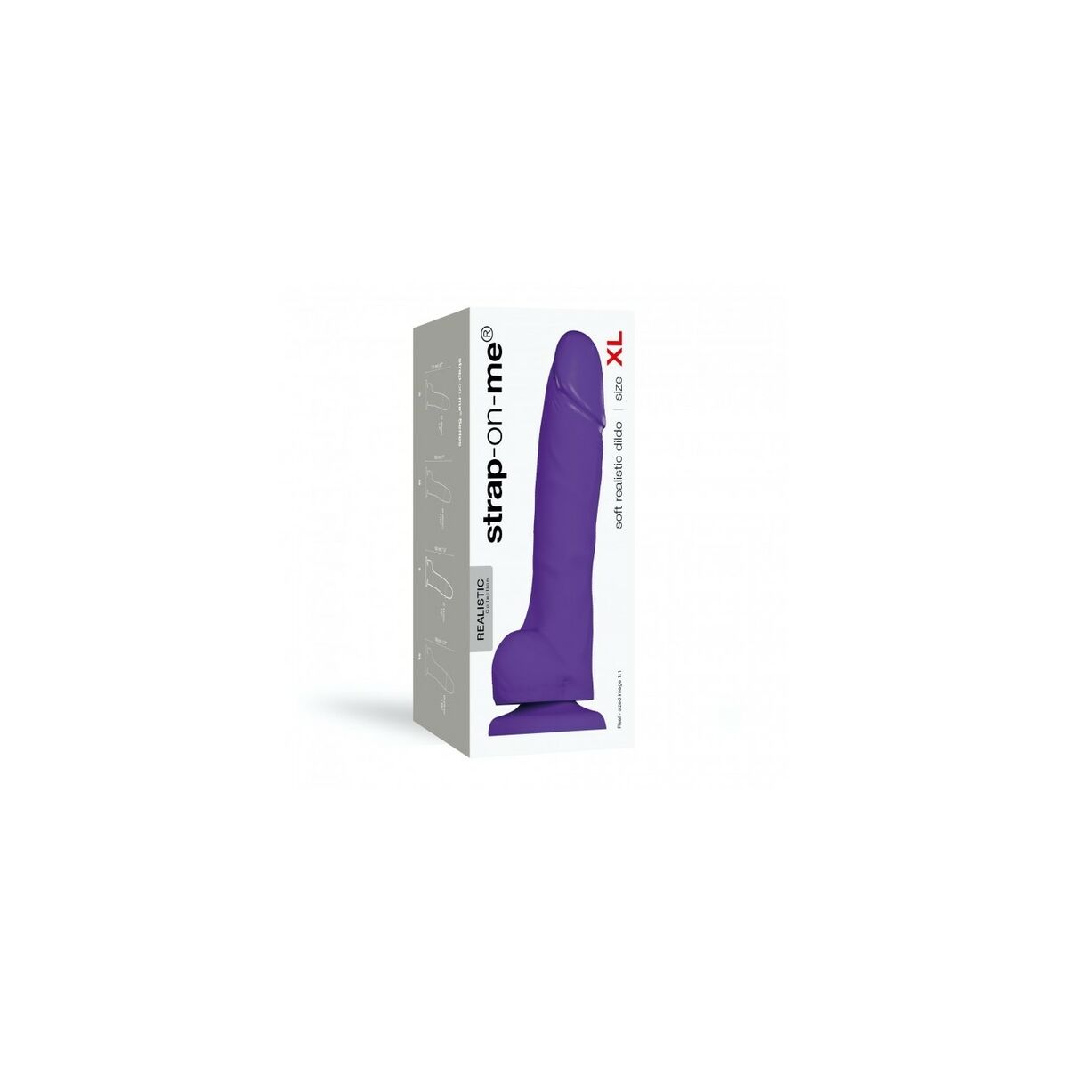Dildo Strap-on-me 6015926 Purpur XL - 2