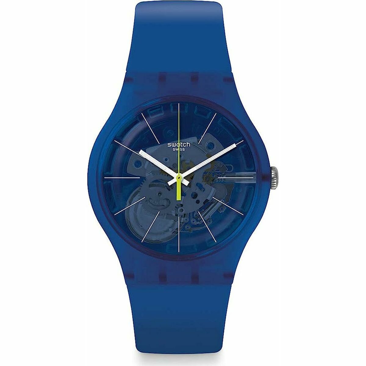 Unisexklocka Swatch BLUE SIRUP (Ø 41 mm)