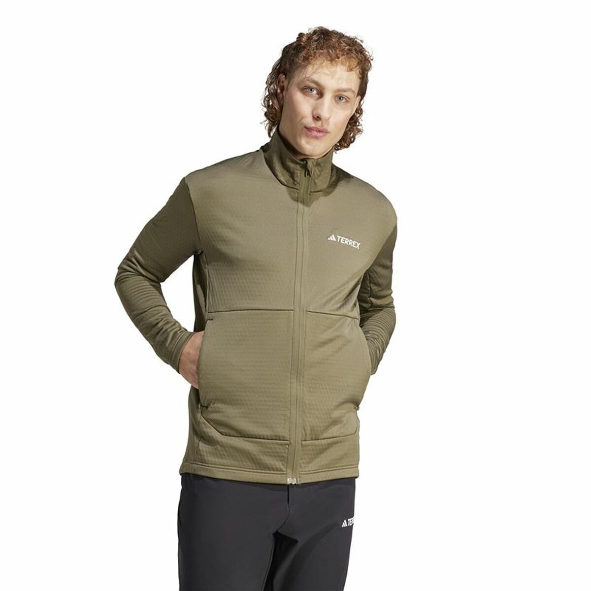 Träningsjacka Herr Adidas Mt Lt Fl Fz Ja Brun Män - 2