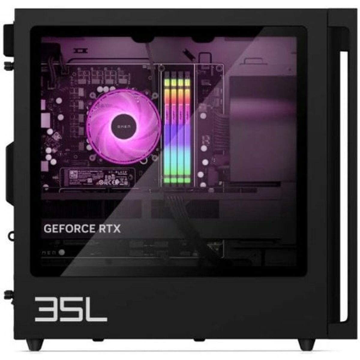 Bordsdator HP OMEN 35L GT16-0000ns Intel Core i5-14400F 16 GB RAM 1 TB SSD Nvidia Geforce RTX 4060 - 3
