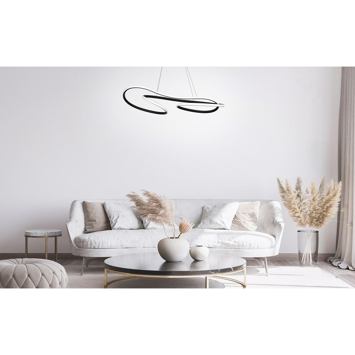 Taklampa Activejet AJE-LARO LW Vit Svart 64 w 7800 Lm - 5