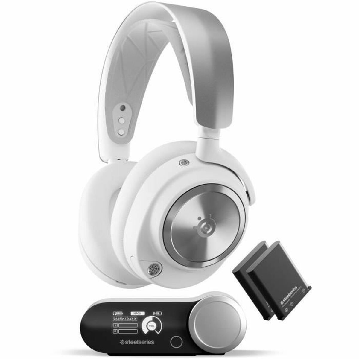 Hörlurar SteelSeries Arctis Nova Pro Vit