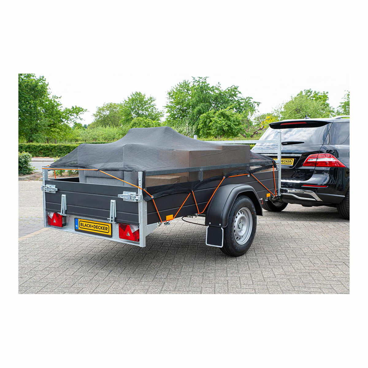 Bogseringsnät Black & Decker 2 x 3 m Plast - 3