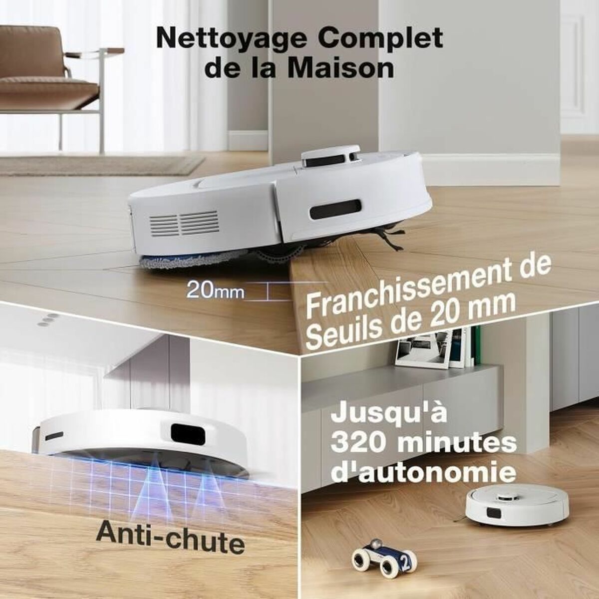 Robotdammsugare ECOVACS N30 Pro OMNI - 6