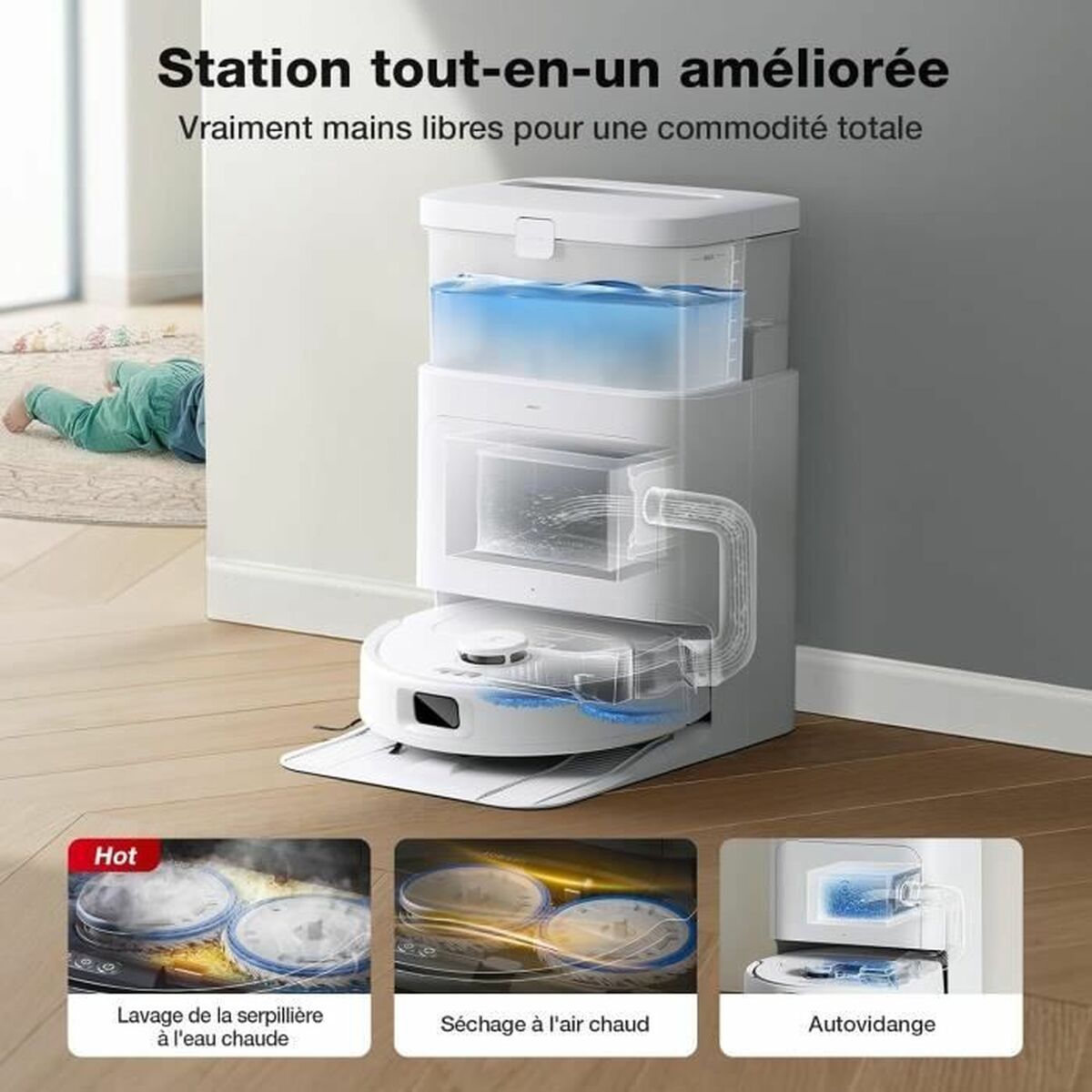Robotdammsugare ECOVACS N30 Pro OMNI - 4