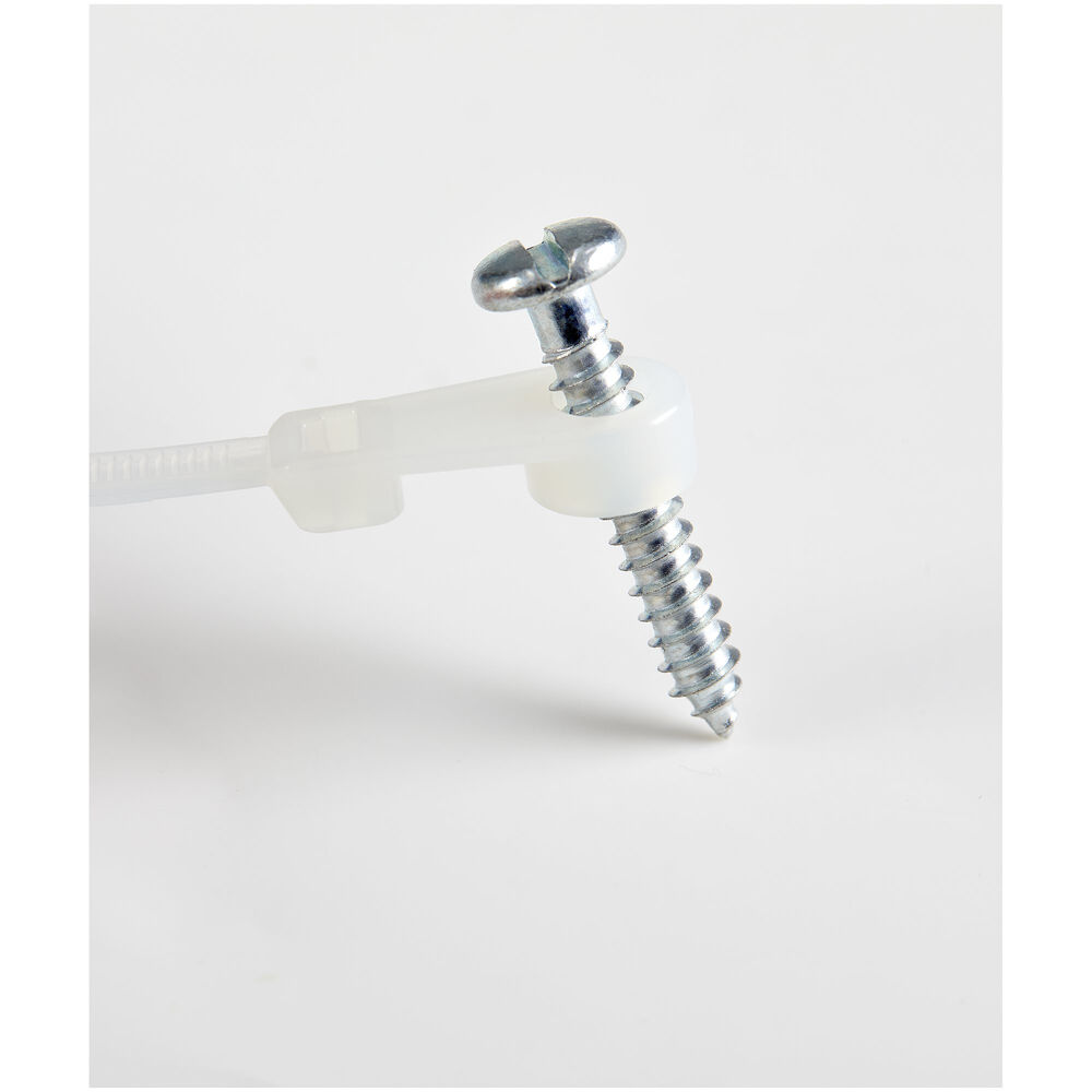 Kabelflänsar Startech CBMZTS10N6           Vit - 2
