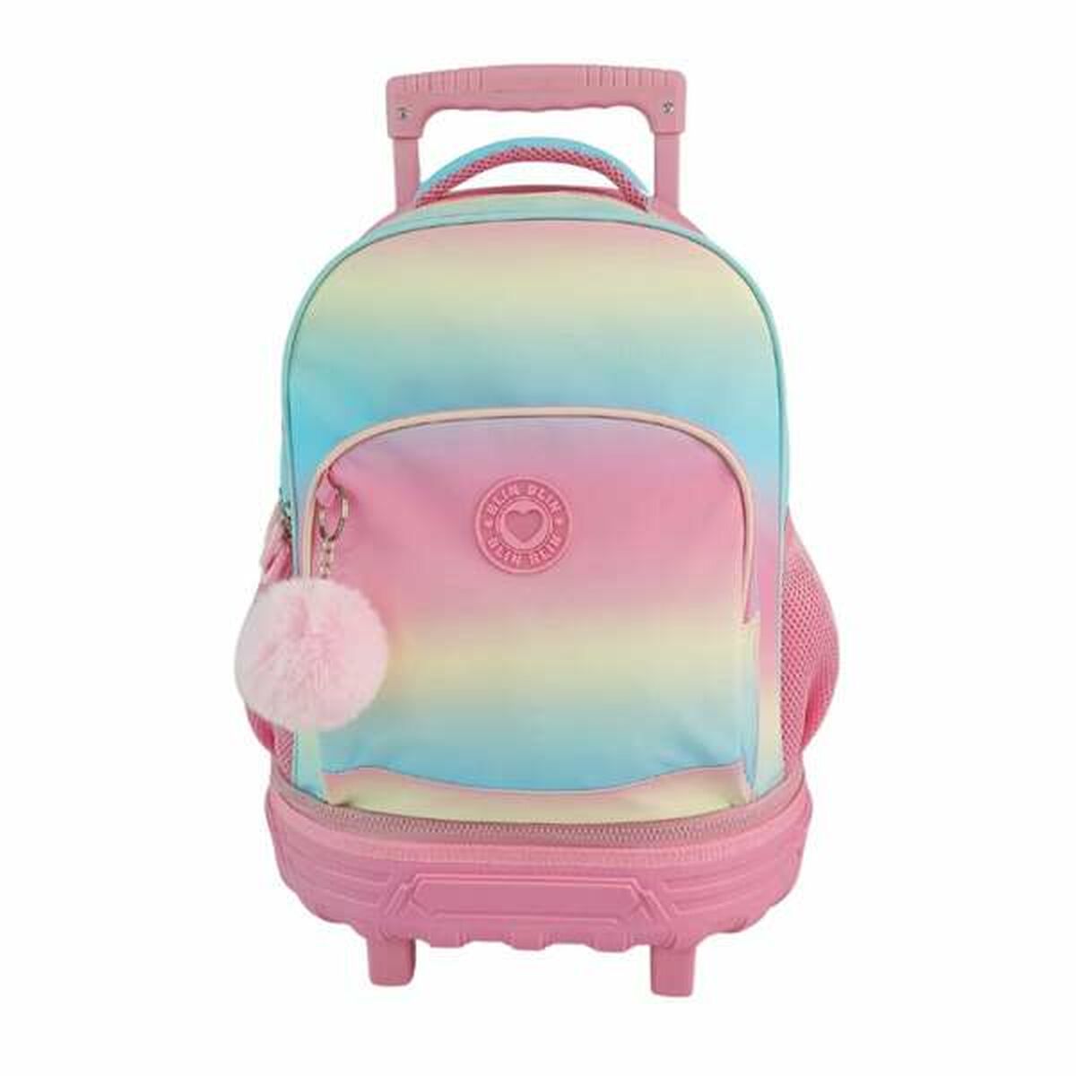 Skolväska med hjul Toybags Blin Blin Gradient Pink