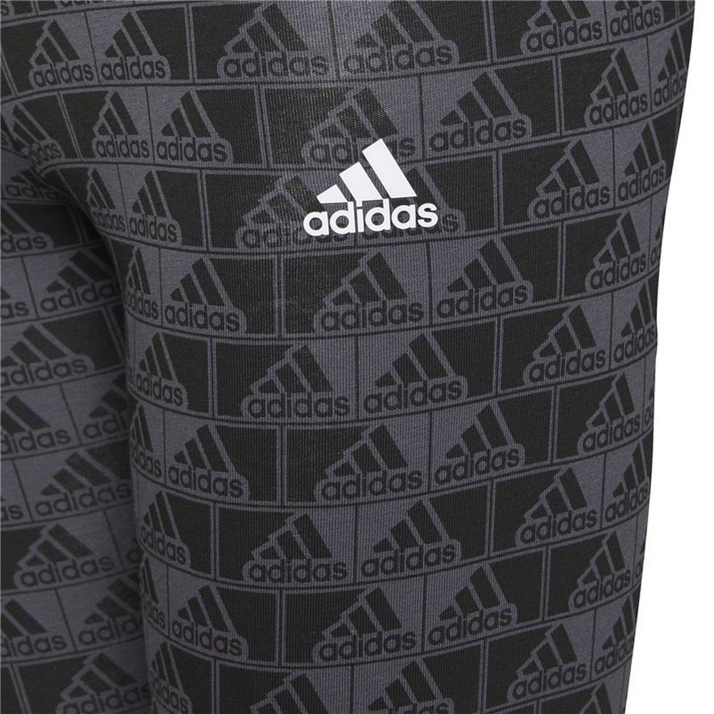Sport-leggings, Dam Adidas Essentials Logo Grå - 5