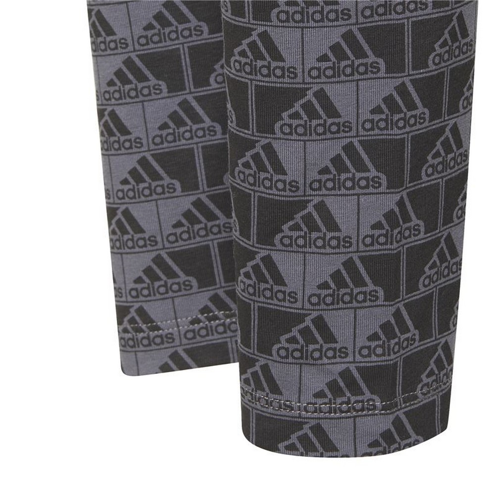 Sport-leggings, Dam Adidas Essentials Logo Grå - 4