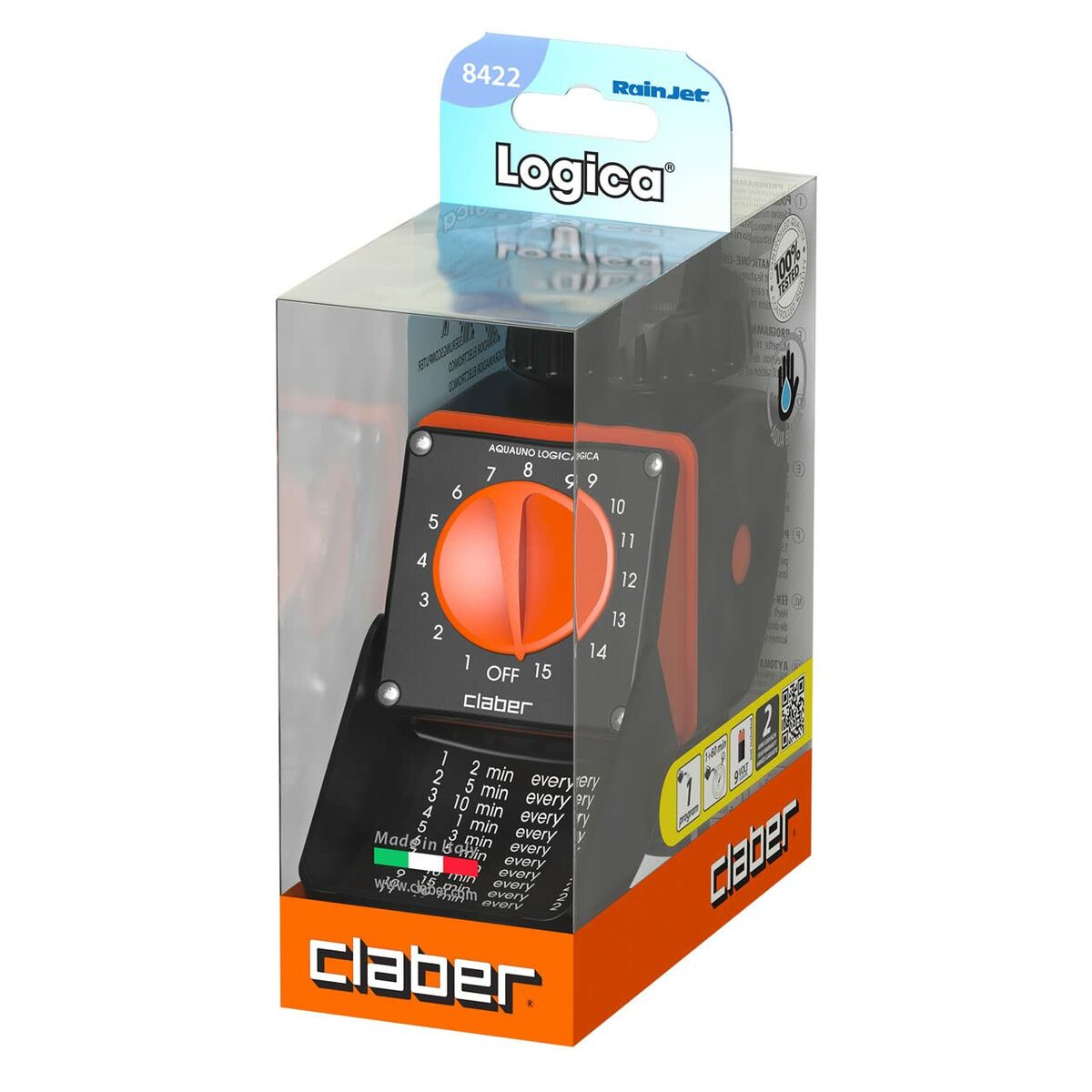 Bevattningsprogrammerare Claber Aquauno Logica Analog - 4